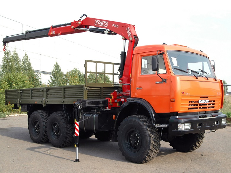 КАМАЗ-43118 с КМУ Fassi F150.A22